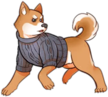  A Summer With The Shiba Inu For Dog Clothes Png Shiba Inu Transparent