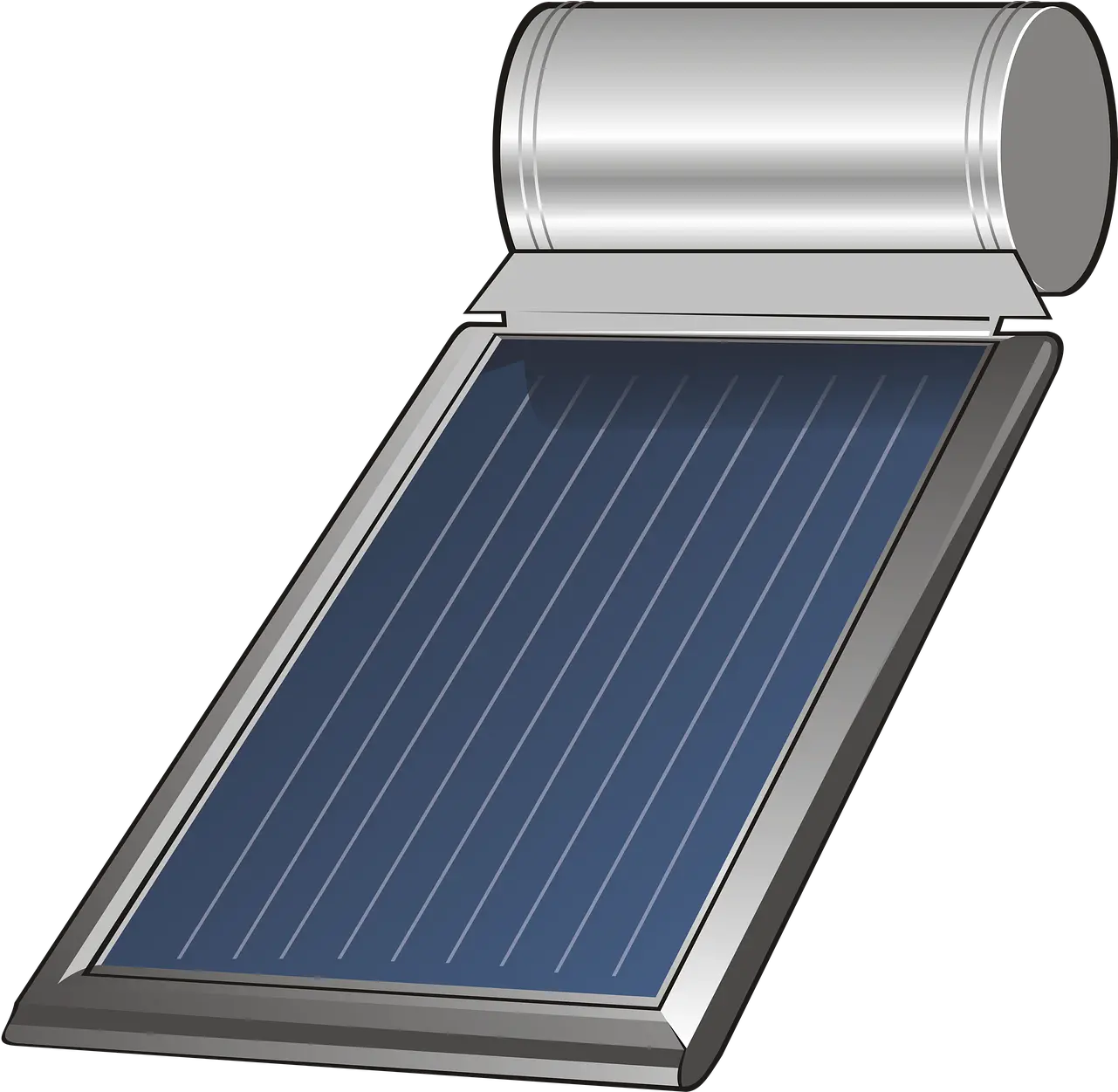  Solar Panel Heating Free Image On Pixabay Panel Solar Dibujo Png Solar Panels Png