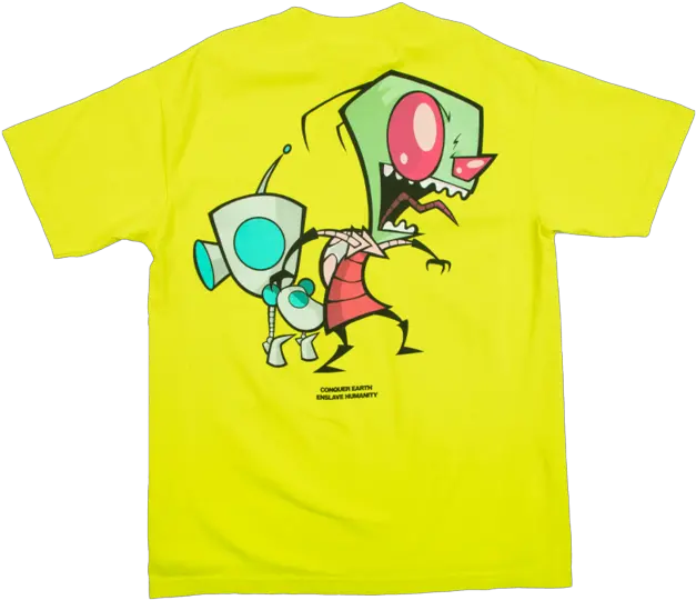  Invader Zim Gir Acid Lime Tee Invader Zim T Shirt Transparent Png Invader Zim Transparent