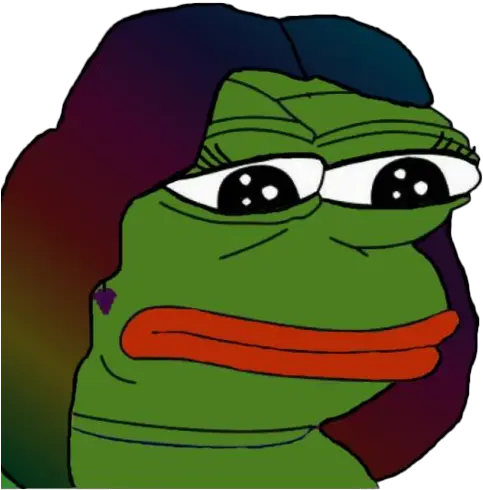  Sad Pepe The Frog Meme Transparent Png Pepe Frog Stickers Pepe Frog Png