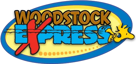  Kids Roller Coaster Carowinds Woodstock Express Logo Png Snoopy Buddy Icon