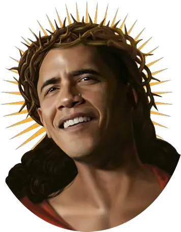  Jesus Face Png Picture Black Jesus Barack Obama Jesus Face Png