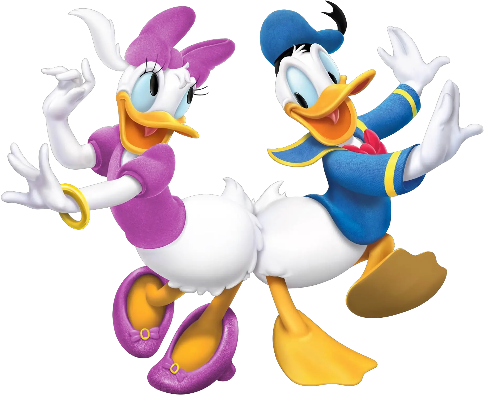  Download Free Png Donald Duck And Daisy Transparent Daisy Duck Mickey Mouse Clubhouse Daisy Transparent Background