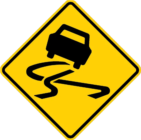  Fileaustralia And New Zealand Slippery Road Surface Sign Slippery When Wet Road Sign Png Signs Png