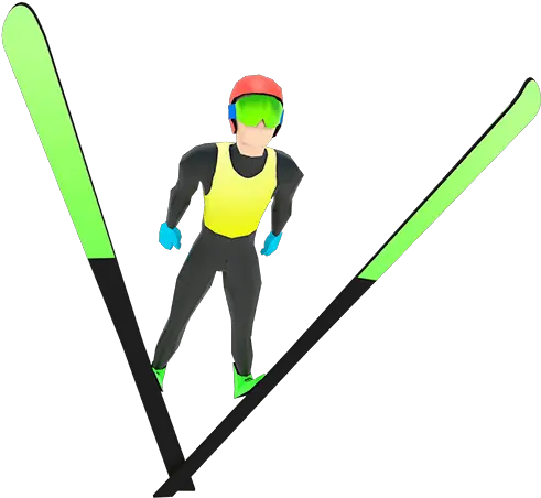  Ski Jump Retro Ski Jumping Game With 55 Hills From K50 To Ski Jumping Png Jump Png