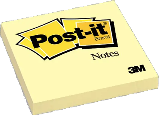  Download Post Its 3m Post It Notes 4 Pads 3 X 3 Yellow Png Post It Notes Png