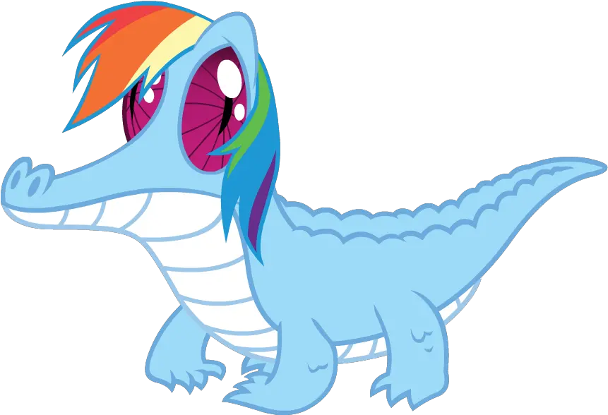  35223 Alligator Gummy Rainbow Dash Safe Simple Pinkie Pie Have Crocodile Png Alligator Transparent Background