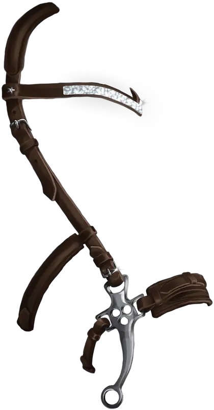  Pollux Bridle Brown Darkstar Tack Ranged Weapon Png Tack Png