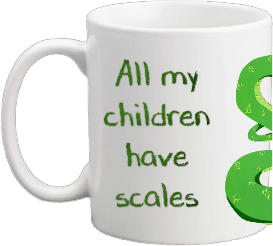  U0027all My Children Have Scalesu0027 Snake Mug Safariphil Mug Png Snake Scales Png