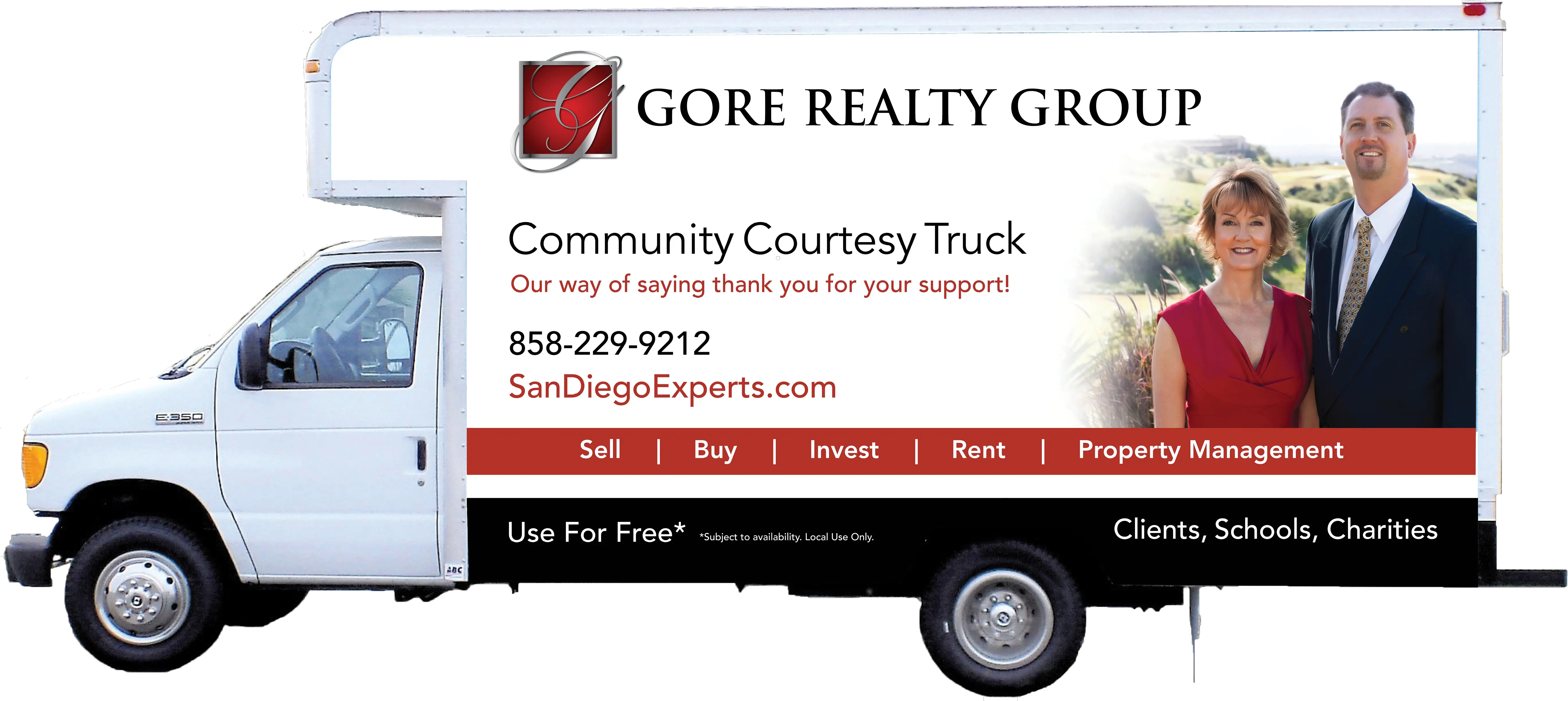  Use Our Moving Truck San Diego Real Estate And Homes For Sale Commercial Vehicle Png Truck Transparent Background