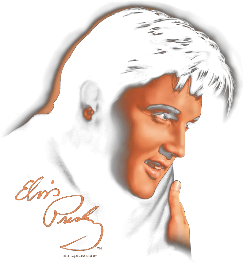  Warm Portrait Juniors T Elvis Presley Png Elvis Png