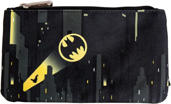  Dc Comics Batman Bat Signal Allover Print Loungefly Pencil Case Batman Png Bat Symbol Png