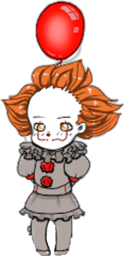  Pennywise Chibi Horror Horrormovies Png Transparent