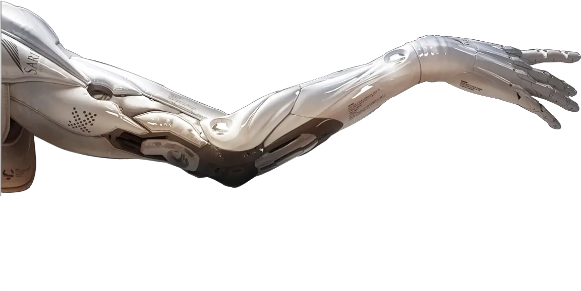  Download Hd Deus Ex Style Bionic Arm Transparent Png Image Human Robot Arm Png Arms Png