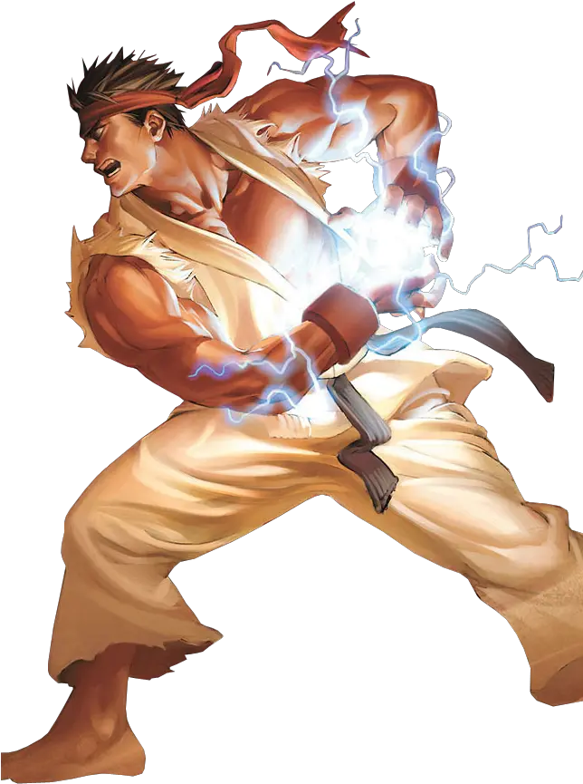  Fighter Character Fictional Street Art Street Fighter Ii Movie Png Ryu Transparent