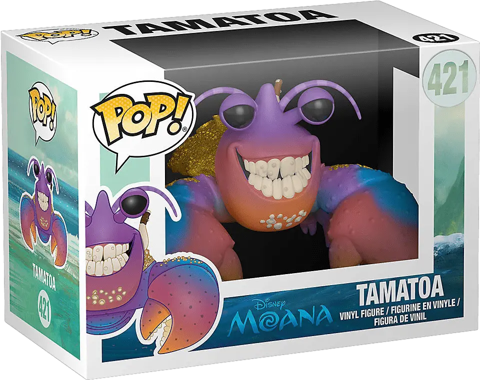  Funko Pop Disney Moana Tamatoa Vinyl Figure New Funko Pop Moana Tamatoa Png Moana Png Transparent