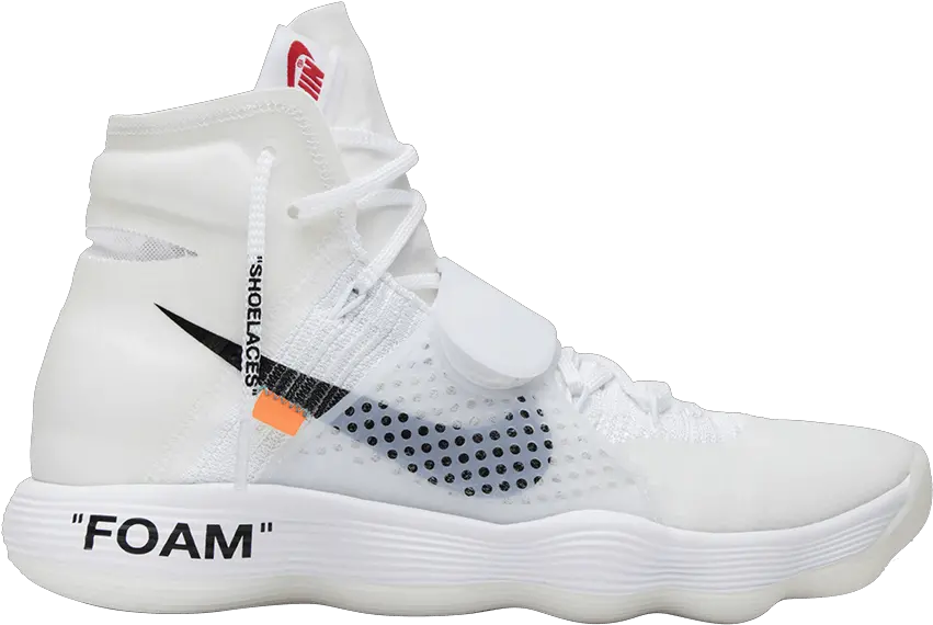  Off White X Hyperdunk 2017 Flyknit U0027the Tenu0027 Nike Aj4578 Hype Drunk Off White Png Off White Png