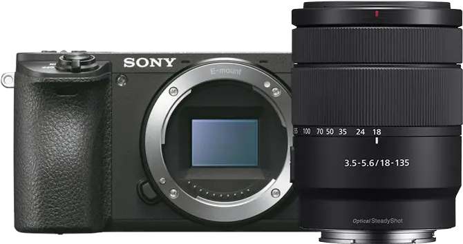  Download Sony Alpha A6500 Digital Camera With 18 135mm F3 Body Sony A6500 Png Sony Png