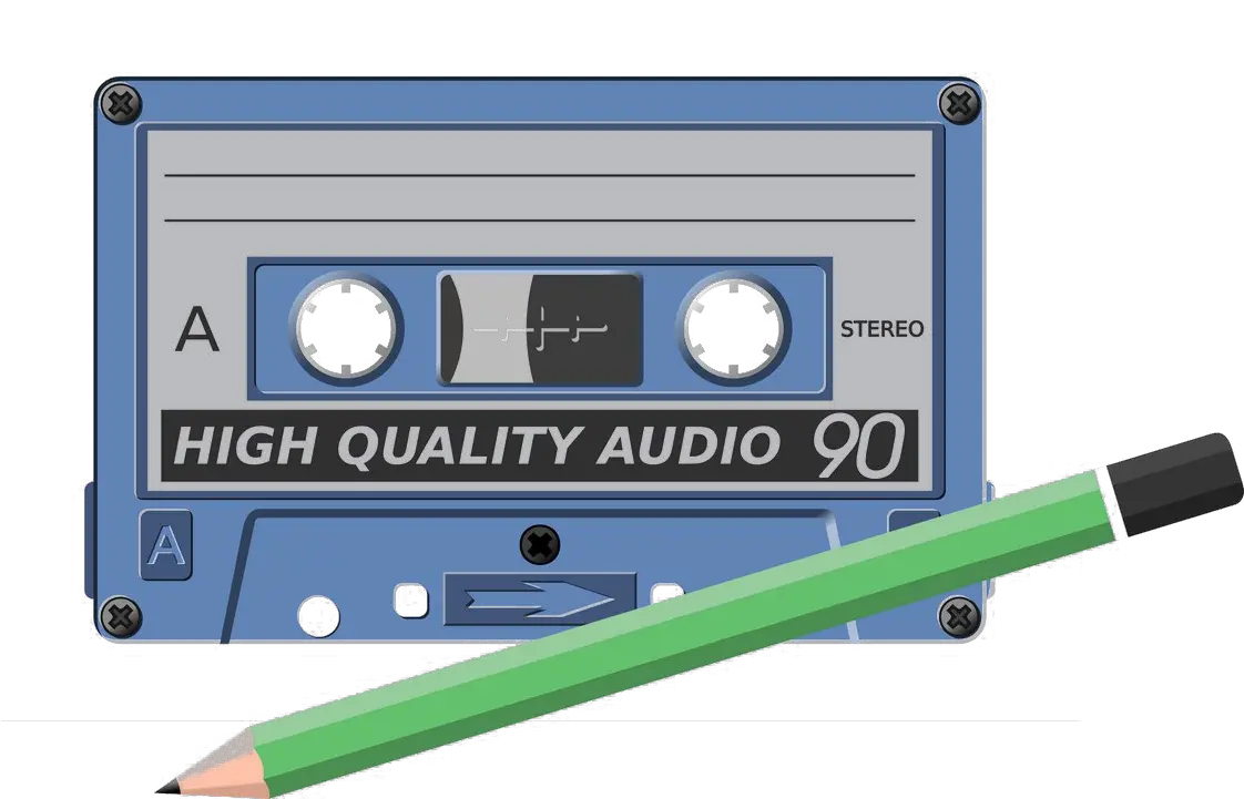  Audio Cassette Png Picture Compact Cassette And Pen Audio Cassette And Pen Pen Clipart Png