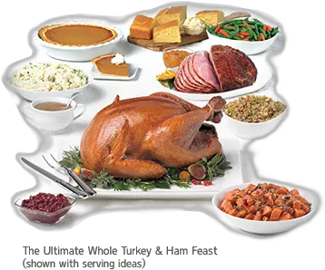  Marie Callenders Holiday Feasts Are Roast Goose Png Thanksgiving Dinner Png