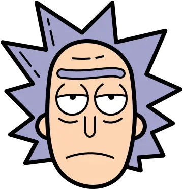  Rick Sanchez Icon In Color Hand Drawn Style Png Morty