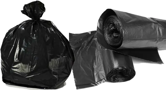  100 55 Gallon Transparent See Through Garbage Bags Strong Top Of Trash Bag Png Trash Transparent