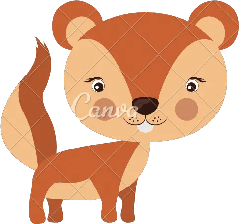  Cute Squirrel Icon Canva Vector Graphics Png Squirrel Icon