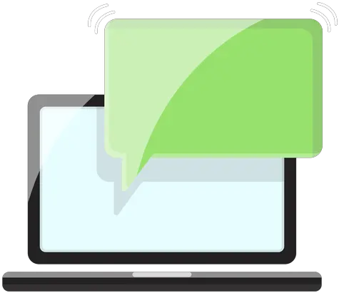  Computer Messaging Icon Transparent Png U0026 Svg Vector Horizontal Messaging Icon