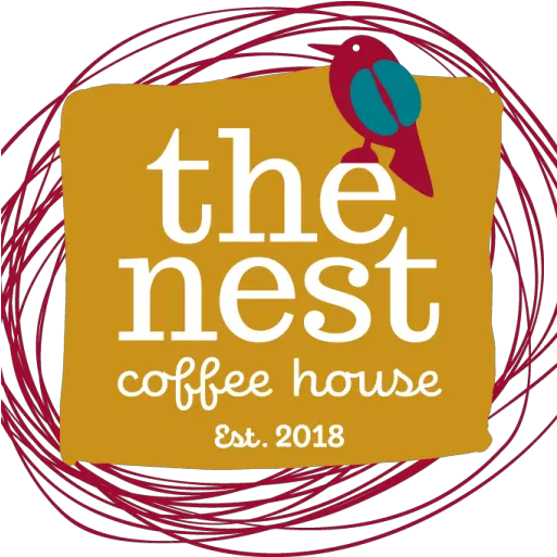  Cropped Thenestcoffeehouseest2018gold2rgbpng The Graphic Design Nest Png