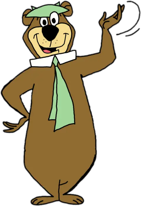  Yogi Bear Waving Png Image Yogi Bear Clipart Bear Transparent