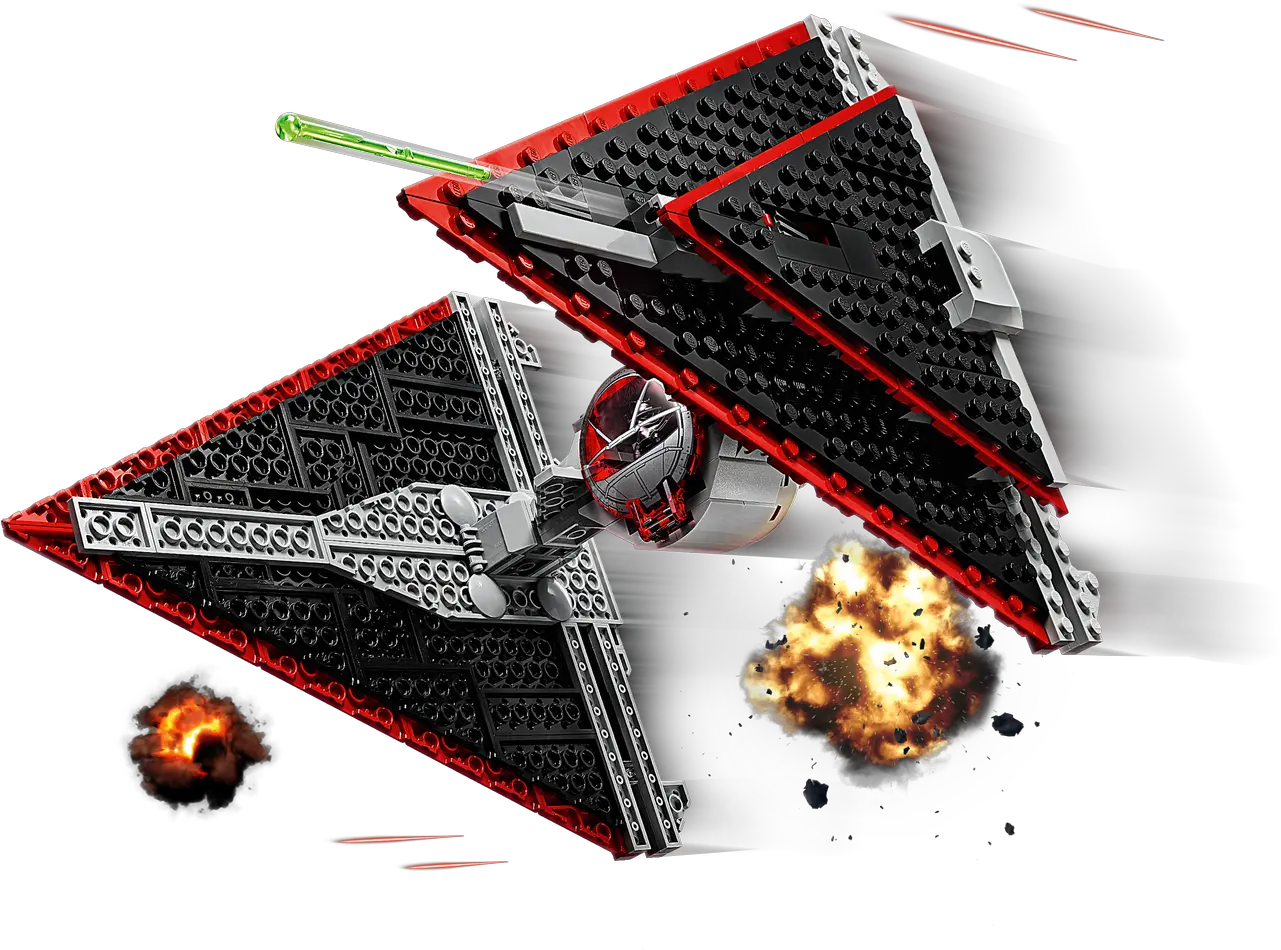  Lego Star Wars Sith Tie Fighter 75272 Kidstuff Lego Sith Tie Fighter Png Tie Fighter Png