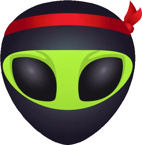  Ninja Alien Gif Ninja Alien Joypixels Discover U0026 Share Gifs Charing Cross Tube Station Png Alien Icon Tumblr