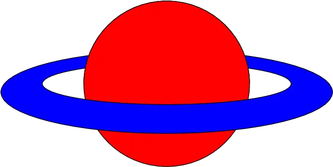  Result Saturn Ring Red Blue Png Saturn Rings Png