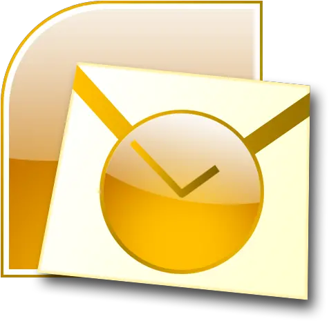  Png Icons Outlook Outlook 2010 Icon Outlook Yellow Icon