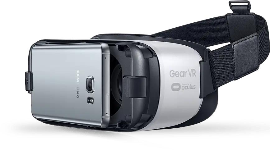  Samsung Gear Vr With Smartphone Transparent Png Stickpng Samsung Gear Vr Png Gear Transparent