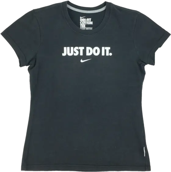  Nike Just Do It T Shirt Womenmedium Just Do It Red Png Just Do It Logo