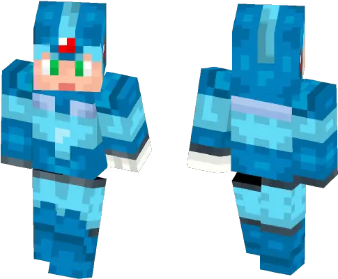  Download Mega Man X Minecraft Skin For Free Superminecraftskins Minecraft Ninja Girl Skin Png Mega Man X Png