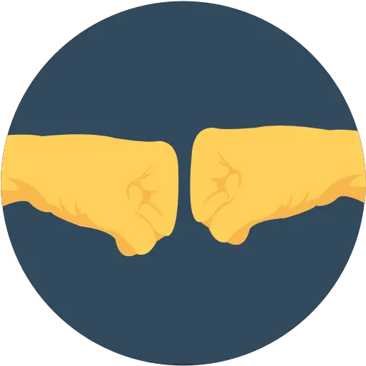  Fist Free Gestures Icons Fist Bump Vector Png Fist Icon Vector