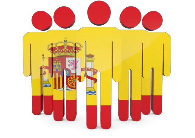  People Icon Spain Flag Png Spain Png