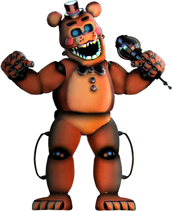  Fnaf Sinisterturmoil Fixed Sticker Fixed Prototype Freddy Png Fnaf Transparent