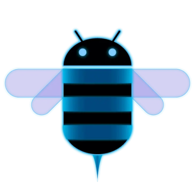  The Android 30 Honeycomb Logo Is A Bee Android Honeycomb Png Bumble Logo