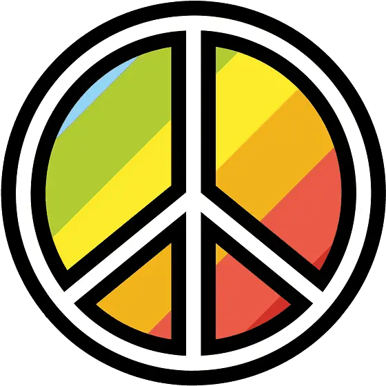  Peace Symbol Emoji Clipart Groovy Peace Sign Black And White Png Peace Symbol Png