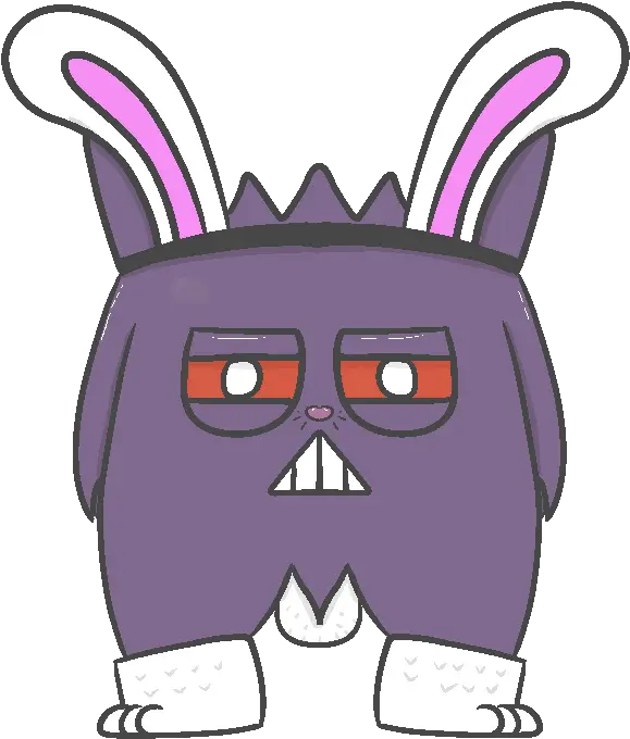  Pokemon Gengar Easter Rabbit Cartoon Png Gengar Transparent