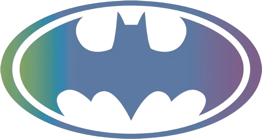  Batman Gradient Bat Logo Toddler T Shirt Batman Logo Png Transparent Bat Man Logo