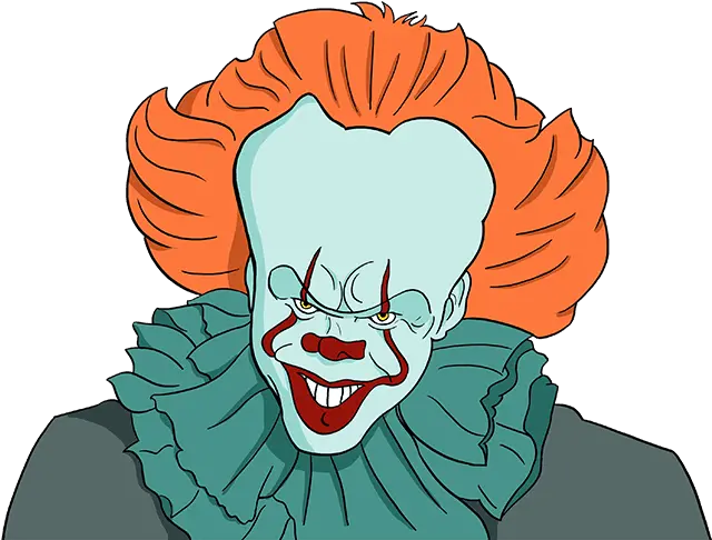  How To Draw Pennywise Really Easy Drawing Tutorial Easy Pencil Drawings Of Pennywise The Clown Png Pennywise Lgbt Icon