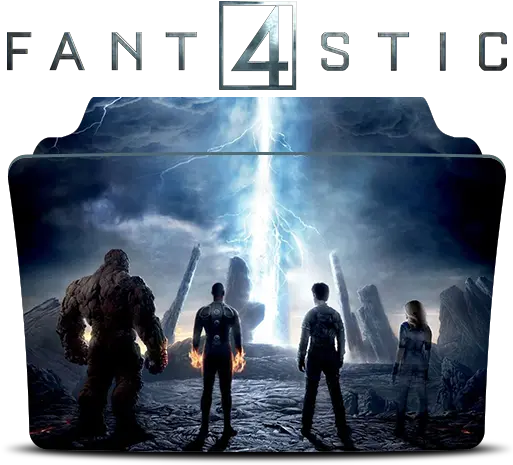  Fantastic Four Icon 103433 Free Icons Library Fantastic Four 2015 Movie Poster Png Action Folder Icon