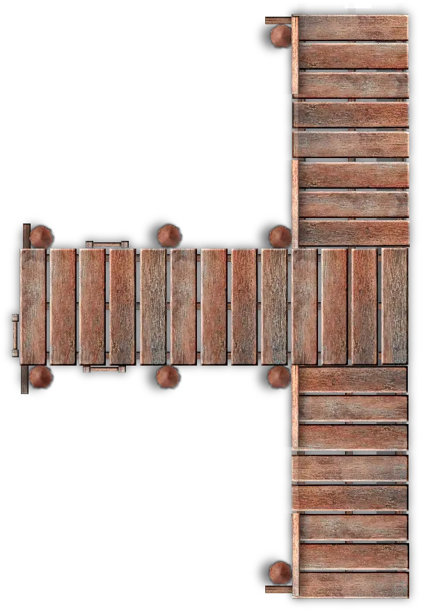  Download Hd Wooden Bridge Png Image Muelle Png Pier Png