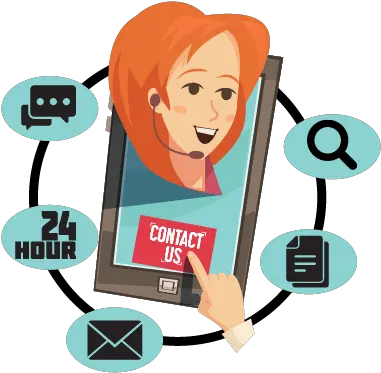  Call Center And Virtual Assistants U2013 1 Link Exchange Female Icon Virtual Assistant Png Contact Center Icon