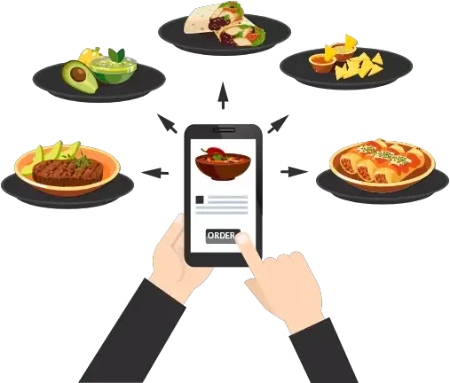  Ubereats Clone Script Customized Food Delivery App Wlf Mobile Phone Png Uber Icon Vector