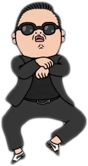  Psy Cartoon Transparent Png Oppa Gangnam Style Vector Psy Png